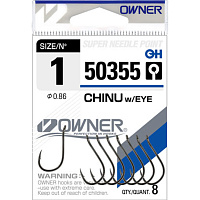 Крючки Owner CHINU W/EYE