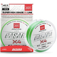 Леска плетёная LJ BASARA Light Green 150