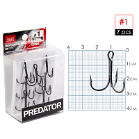Крючки-тройники Lucky John PREDATOR LJH234