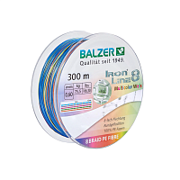 Леска плетёная Balzer IRON LINE 8 Cattfish Multicolor 300